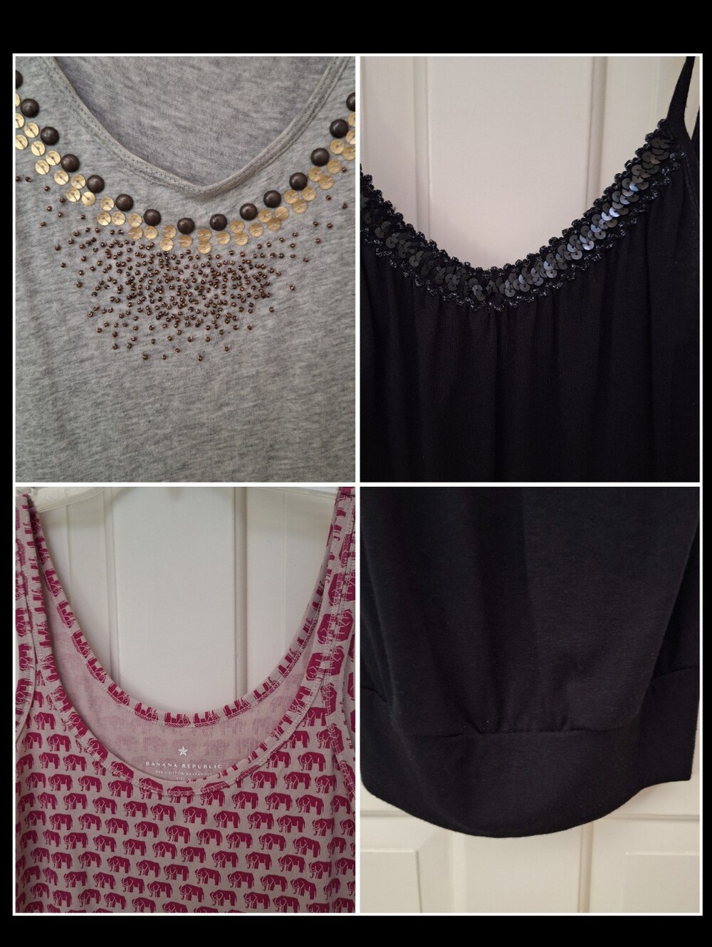 Tank Top Bundle of 3 Variety Boho Medium - Picture 3 of 4